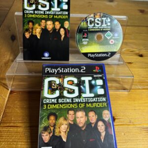 Csi 3 dimensional murder. PlayStation 2. €3,99